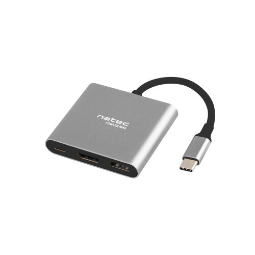Natec Fowler Mini Dokkoló Állomás, 3/4 nézet - Laptop kiegészítő