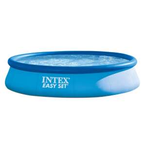 Intex 396x84cm EasySet Piscină gonflabilă cu rotiță de apă (28142NP) 44203758 Piscine si jocuri de plaja