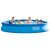 Intex Easy Set inflatable pool filled with water and people enjoying it