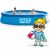 Intex Easy Set pool with cartoon character and family