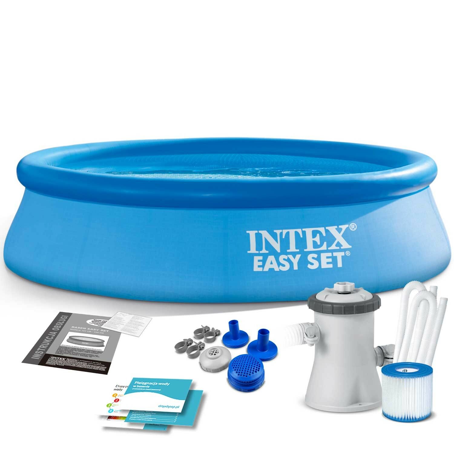 E-shop Nafukovací bazén Intex EasySet s rotátorom vody 244x61cm (28108NP)