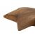 Barna fa dekoráció Ø19x5 cm 156601006