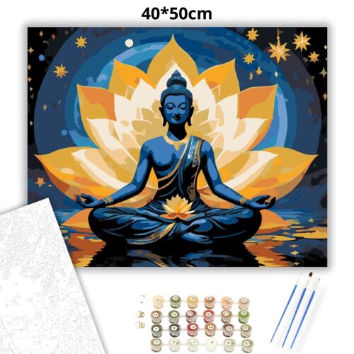 Csillagfényes meditáció - számfestő készlet 156991318 - Számfestő készlet