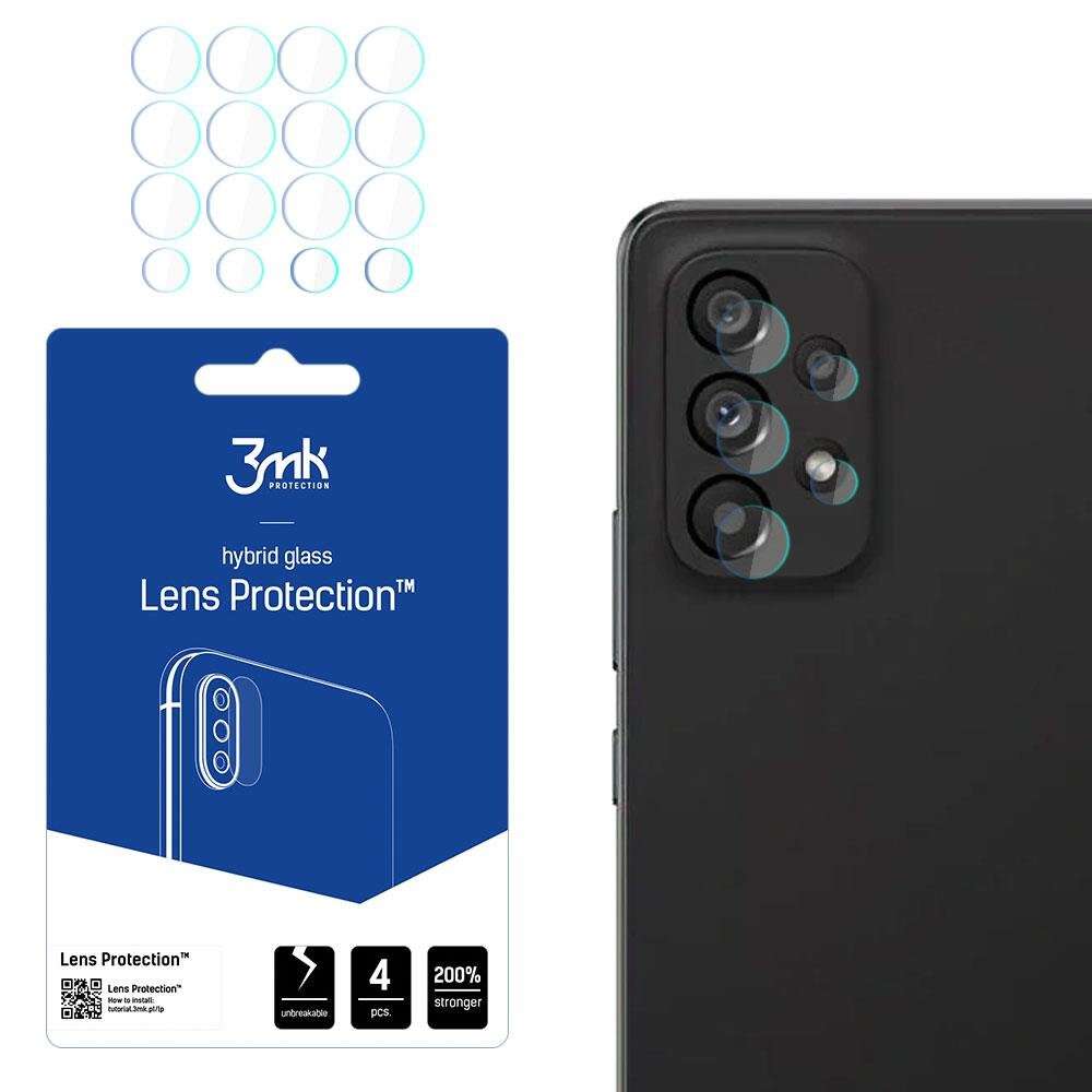 3MK Lens Protect Samsung A53 5G A536 fényképezőgép lencséje védel...