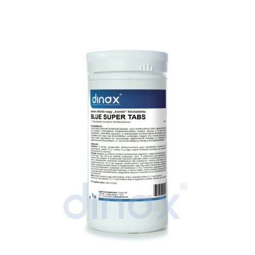 BLUE SUPER TABS T 1 kg 156620414 - Klór tabletta
