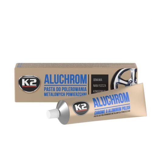 K2 ALUCHROM polírozó paszta króm-alumíniumhoz