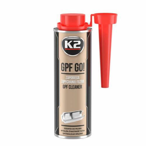 K2 GPF GO Üzemanyag-adalékanyag a szűrő eltömődésének megakadályozására 250ml 174584632 - Üzemanyag adalék