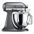 KitchenAid Artisan ezüst álló mixer elölnézet