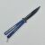 Cutit fluture Butterfly Balisong 21cm, albastru navy, dynamic model - ferde nézet