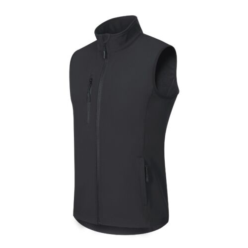 Trail softshell mellény férfiaknak, ébenszürke, XL méret - Férfi mellény