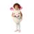 KidMania® gyerekeknek szánt 3-4 éves, 98-104 cm-es méretű, éhes nyuszi jelmez 157095451