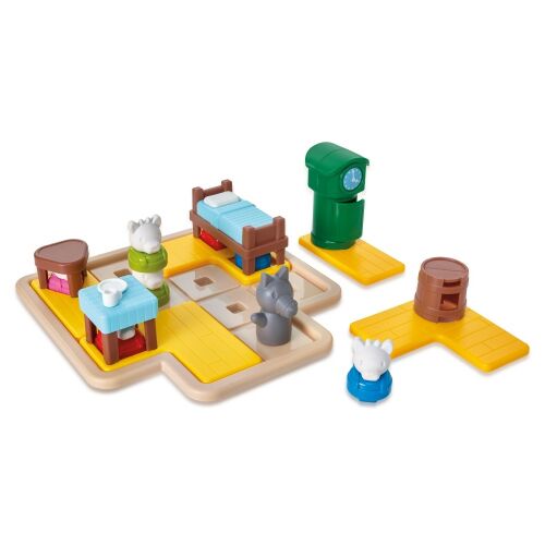 Smart Games A farkas & 7 kecskegida logikai játék elrendezés - Logikai játék