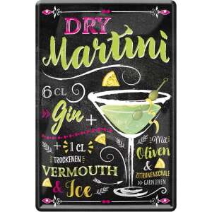 RETRO Dry Martini - Cocktail - RETRO Fémtábla 44222561 
