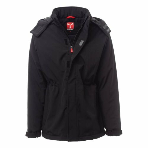 Payper Nordet fekete softshell téli kabát, szélálló és vízálló - Munkakabát
