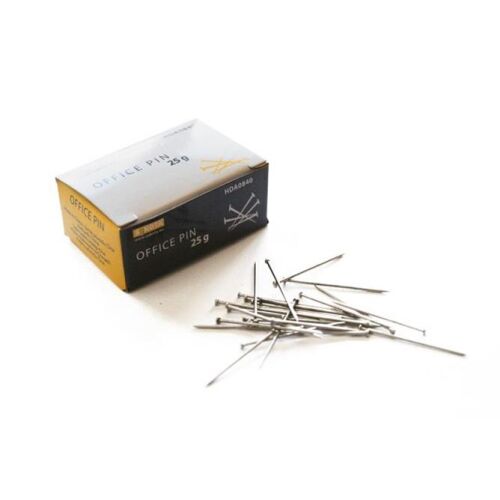 SAKOTA 27mm gombostű, 25g doboz acél gombostű irodai és kézműves használatra - Gombostű