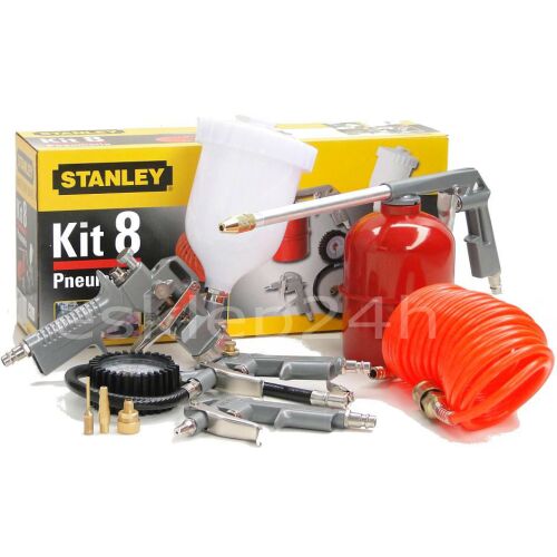 STANLEY PNEUMATIKUS SZERSZÁMKÉSZLET 8 db-os 157149083 - Barkács és DIY
