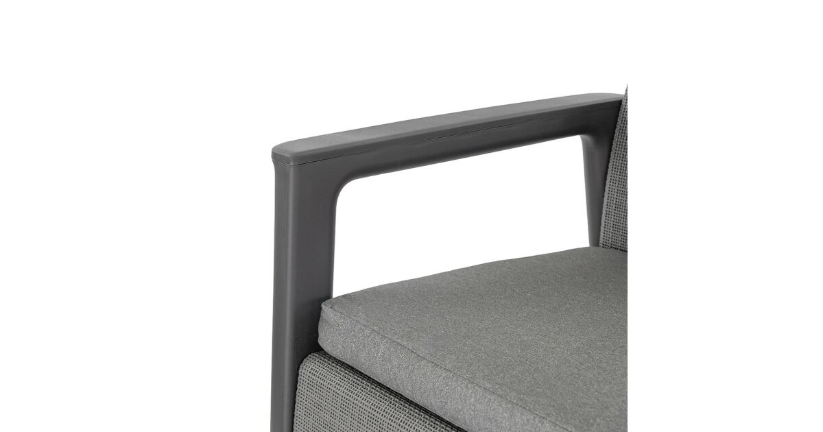 Curver Scandi Box linea duo Garden Furniture Set with Jute Storage ...