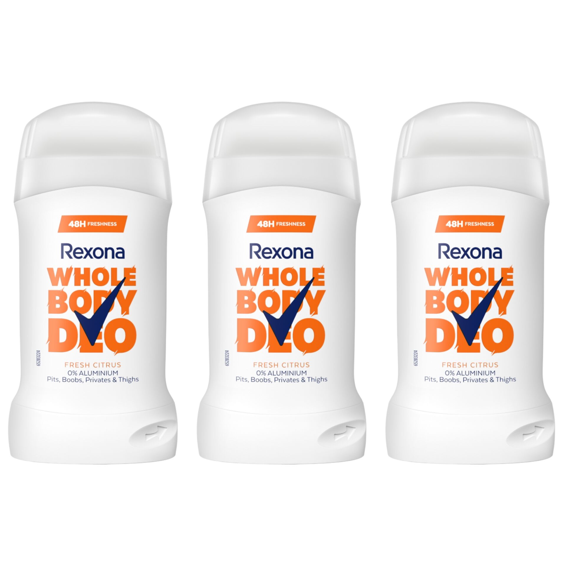 E-shop Rexona Dezodorant tyčinka na celé telo Fresh Citrus 3x50ml