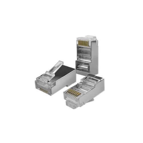 Qoltec CAT5e FTP RJ45 moduláris csatlakozók Ethernet kábelekhez - Qoltec