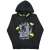 Schwarzer Batman Kinder Hoodie mit gelben Details, Größe 98/104 cm