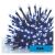 Karácsonyi elmes fényfüzér , 5 méteres, 50 LED, 8 programmal - Kék 157253919