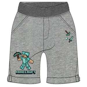 Minecraft graue Shorts für Jungen, Größe 6, mit Minecraft-Charakter und Logo - Minecraft