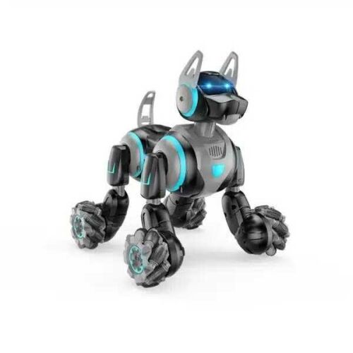 Kéz és távirányítású robot kutya 360 fokos forgással 