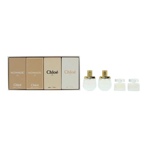 Chloe miniatűr parfüm szett nőknek, Chloe és Chloe Nomade Eau de Parfum - Női parfüm szett