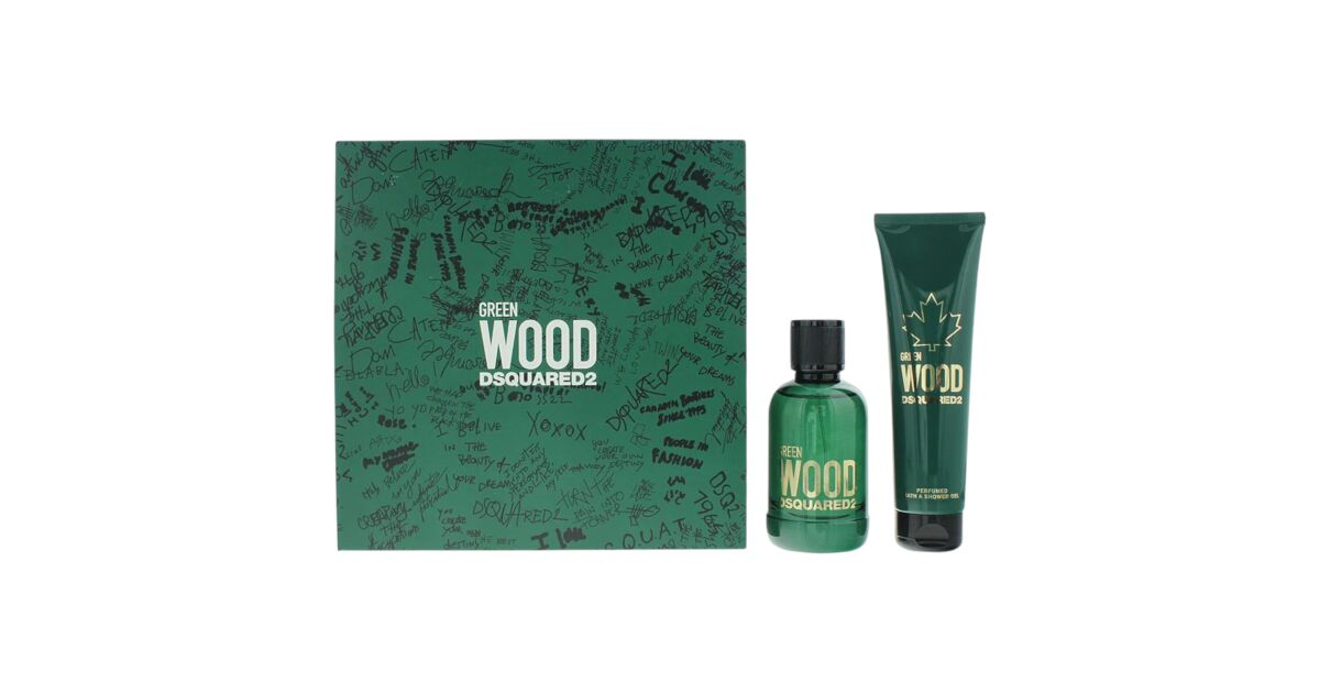 Dsquared 2 Set: Green Wood, Eau De Toilette, For Men, 100 ml