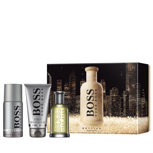 Hugo Boss Bottled Eau De Toilette 100ml Ajándék Szett Férfiaknak - Férfi parfüm szett