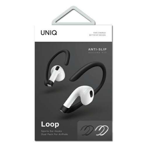 Uniq Loop sport Ear Hooks airpods fehér-fekete / fehér-fekete kettős csomag 44243651