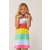 boboli Sommerkleid mit Regenbogenstreifen für Mädchen, 12 Jahre (152 cm)