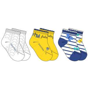 Boboli baba zoknik, 3 darabos, pillangós, 6-12 hónapos - Boboli