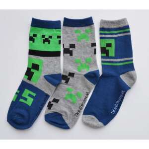 Minecraft zokni szett/3db Minecraft 23-26 44250146 Gyerek zoknik, térdtappancsok - Fiú