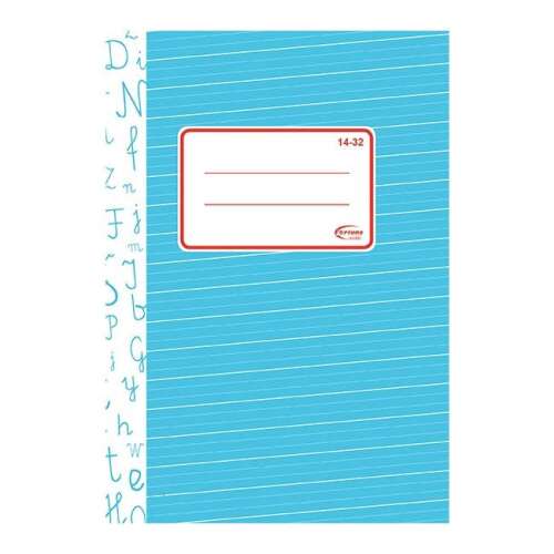 Caiet Fortuna A/5 cu linii, 32 pagini, coperta albastră
