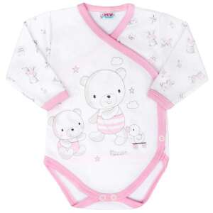 New Baby Baba áthajtós patentos body New Baby Bears rózsaszín 3-6 hó (68 cm) 94930590 Body-k - Lány