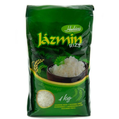 Hadászi Jázmin rizs 1kg, hosszúszemű, tökéletes ázsiai ételekhez - Rizs