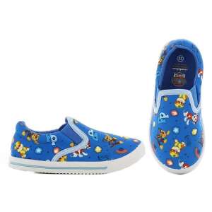 Nickelodeon Paw Patrol Slip-on Canvas Schuhe für Kinder, blau mit Paw Patrol Charakteren - Babys & Toddler