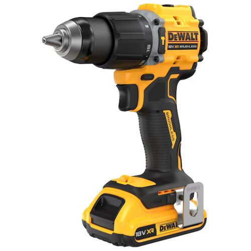 DeWalt DCD799D2T 18V XR szénkefe nélküli ütvefúró-csavarozó közelről - Szerszámgép
