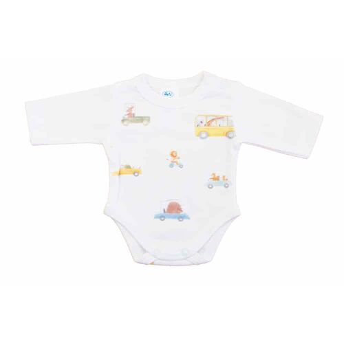 Baba body, hosszú ujjú, Autós mintával
