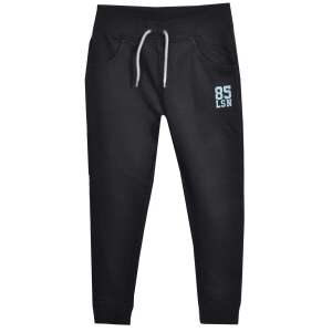 Czarne spodnie dresowe LOSAN 85 LSN dla chłopców - Baba & Tipegő