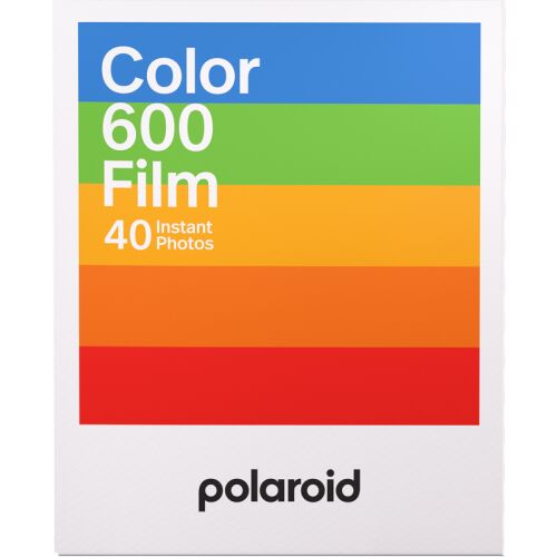 Polaroid colour 600 Film, photo paper with white frame, for 600 and new i-Type, 40pcs instant photo