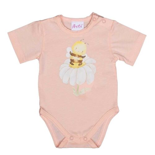 Rövid ujjú baba body cuki Méhecske mintával 157448407 - Gyerek body