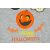 Halloween hosszú ujjú baba body szürke 157449957