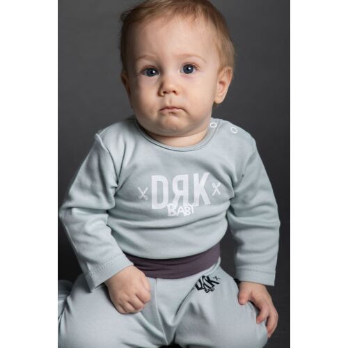 Dorko DRK mintával nyomott hosszú ujjú baba body 157450504 - Gyerek body