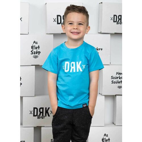 Rövid ujjú póló Dorko DRK mintával 157451749 - Gyerek póló