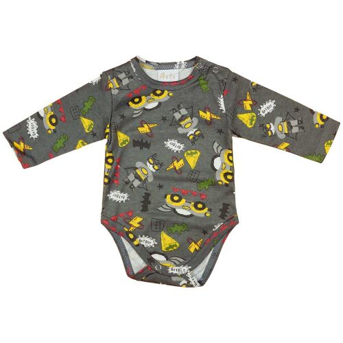 Hosszú ujjú baba body denevéres mintával 157453276 - Gyerek body