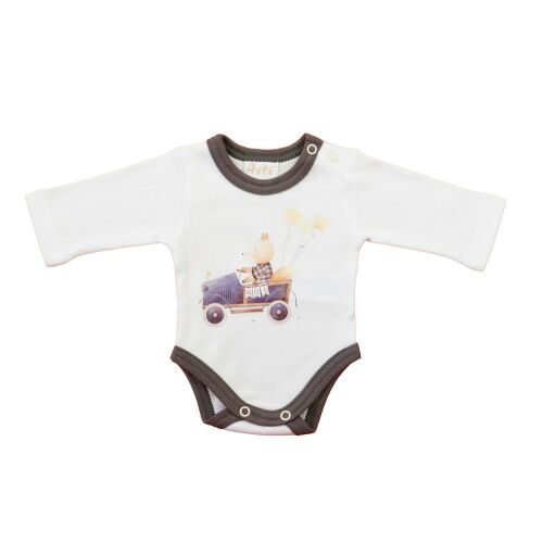 Baba body, hosszú ujjú - Rókás mintával 157454235 - Gyerek body