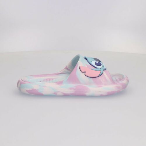 Disney Lilo és Stitch lila gyerek papucs, oldalnézet - Gyerek papucs