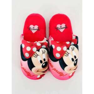 DISNEY Minnie Mouse Kapcie dla dzieci, różowe, rozmiar 32-33, antypoślizgowa podeszwa - Buty dla dzieci